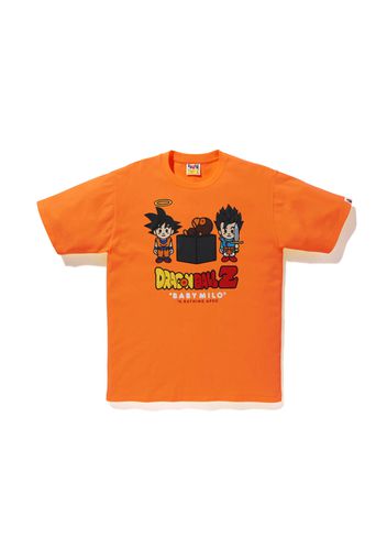 BAPE x Dragon Ball Z Son Goku & Son Gohan Baby Milo Tee Orange