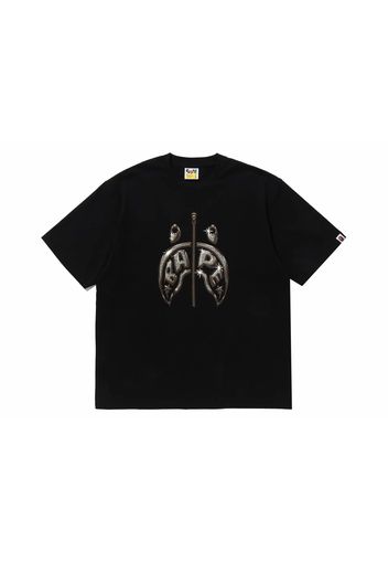 BAPE Mad Shark Photo Print Relaxed Fit Tee Black