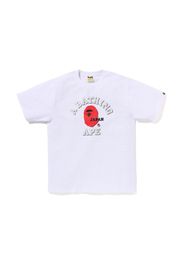 BAPE Japan College Tee White