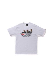 BAPE x F1 Baby Milo Photo Tee White