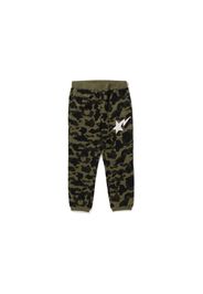 BAPE 1st Camo Sweat Pants Green