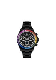 BAPE Type 4 BAPEX Crystal Stone Watch Black