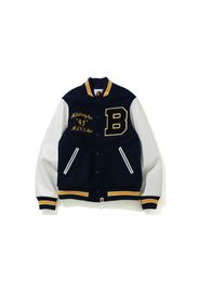 BAPE Varsity Jacket Navy