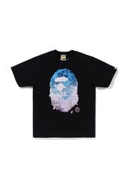 BAPE Sakura Photo Ape Head Tee (SS23) Black