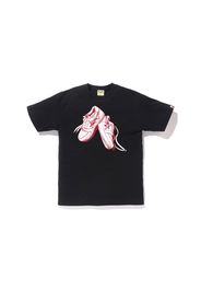 BAPE ABC Camo Bapesta Tee Black/Pink