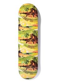 BAPE x Undefeated Hawaiian Collection Skateboard Skateboard Deck Island Green