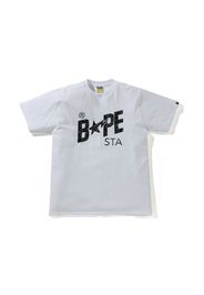 BAPE Space Camo Bape Sta Logo Tee White