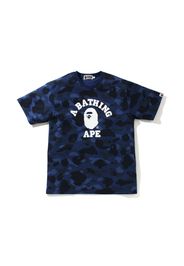 BAPE Color Camo College Tee (SS21) Navy