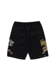 BAPE Japanese Motif Shorts Black