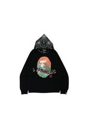 BAPE Halloween Ape Head Glow in the Dark Pullover Hoodie Black