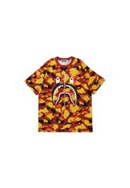 BAPE 1st Camo Shark Tee Orange