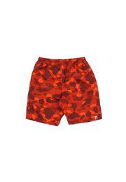 BAPE Ultimate Color Camo Beach Shorts Red