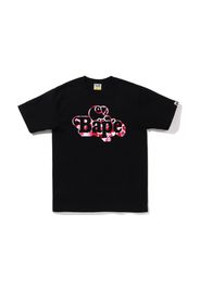 BAPE ABC Camo Milo on Bape Tee Black Pink