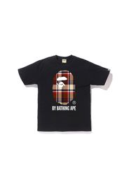 BAPE Check By Bathing Ape Tee Black/Red