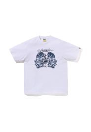 BAPE Japanese Tattoo On General Tee White