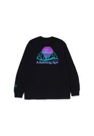 BAPE Bape Mountain L/S Tee (FW22) Black