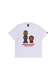 BAPE x adidas Dame Baby Milo Tee White