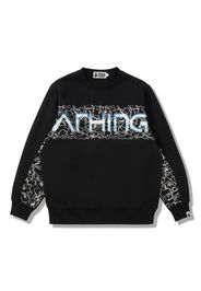 BAPE x Hajime Sorayama Camo Crewneck Black