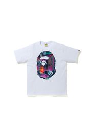 BAPE Neon Tokyo Big Ape Head Tee White