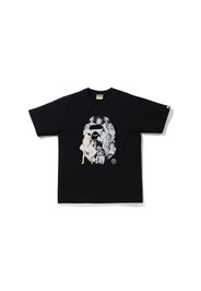 BAPE A BATHING APE x Marilyn Monroe Big Ape Head Tee Black