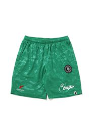 BAPE Soccer Game Shorts Green