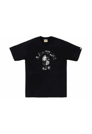 BAPE Liquid Camo College Tee Black/Black