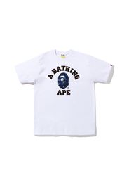 BAPE Color Camo College Tee (FW22) White Blue