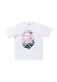 BAPE Sakura Photo Ape Head Tee (SS22) White