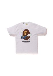 BAPE x Hebru Brantley 1 Tee White