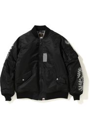 BAPE Reflector Shark MA-1 Black