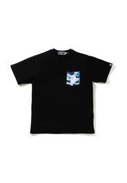 BAPE ABC Camo Pocket Tee Black/Blue