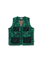 BAPE Color Camo Vest (SS22) Green