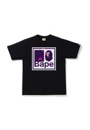 BAPE Color Camo Quadrangle Tee Black/Purple