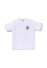 BAPE Pigment Bape Logo Tee White