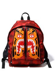 BAPE Color Camo Tiger Day Pack Red