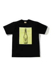 BAPE Champagne Tee Black