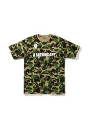 BAPE Big ABC Camo A Bathing Ape Tee Green