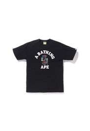 BAPE Patchwork College Patchwork Tee Black