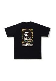 BAPE 1st Camo Busy Works Tee (FW21) Black/Yellow