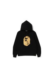 BAPE x OVO Ape Head Pullover Hoodie Black Gold