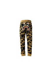 BAPE 1st Camo Shark Slim Fit Sweat Pants Yellow