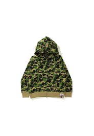 BAPE Giant ABC Camo Full Zip Hoodie Green