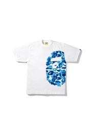 BAPE ABC Side Big Ape Head Tee White/Blue