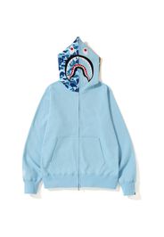 BAPE ABC Shark Full Zip Hoodie (SS19) Blue