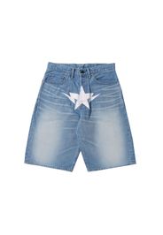 BAPE Twin Sta Denim Shorts Indigo