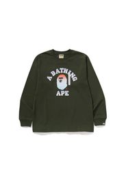 BAPE Kabuki Head L/S Tee Olivedrab