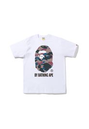 BAPE Grid Camo By Bathing Ape Tee (FW22) White Purple