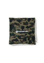 BAPE 1st Camo A Bathing Ape Square Fluffy Beads Cushion Green