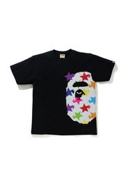 BAPE Sta Pattern Side Big Ape Head Tee Black