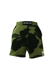 BAPE Giant 1st Camo Wide Fit Sweat Shorts Green